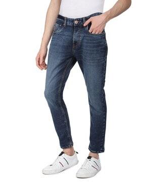 henry mid-rise tapered fit jeans