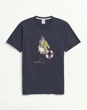 henry print graphic t-shirt