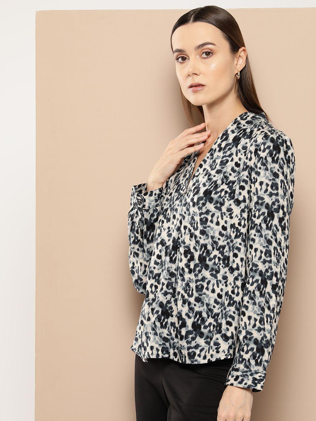 her by invictus animal print top