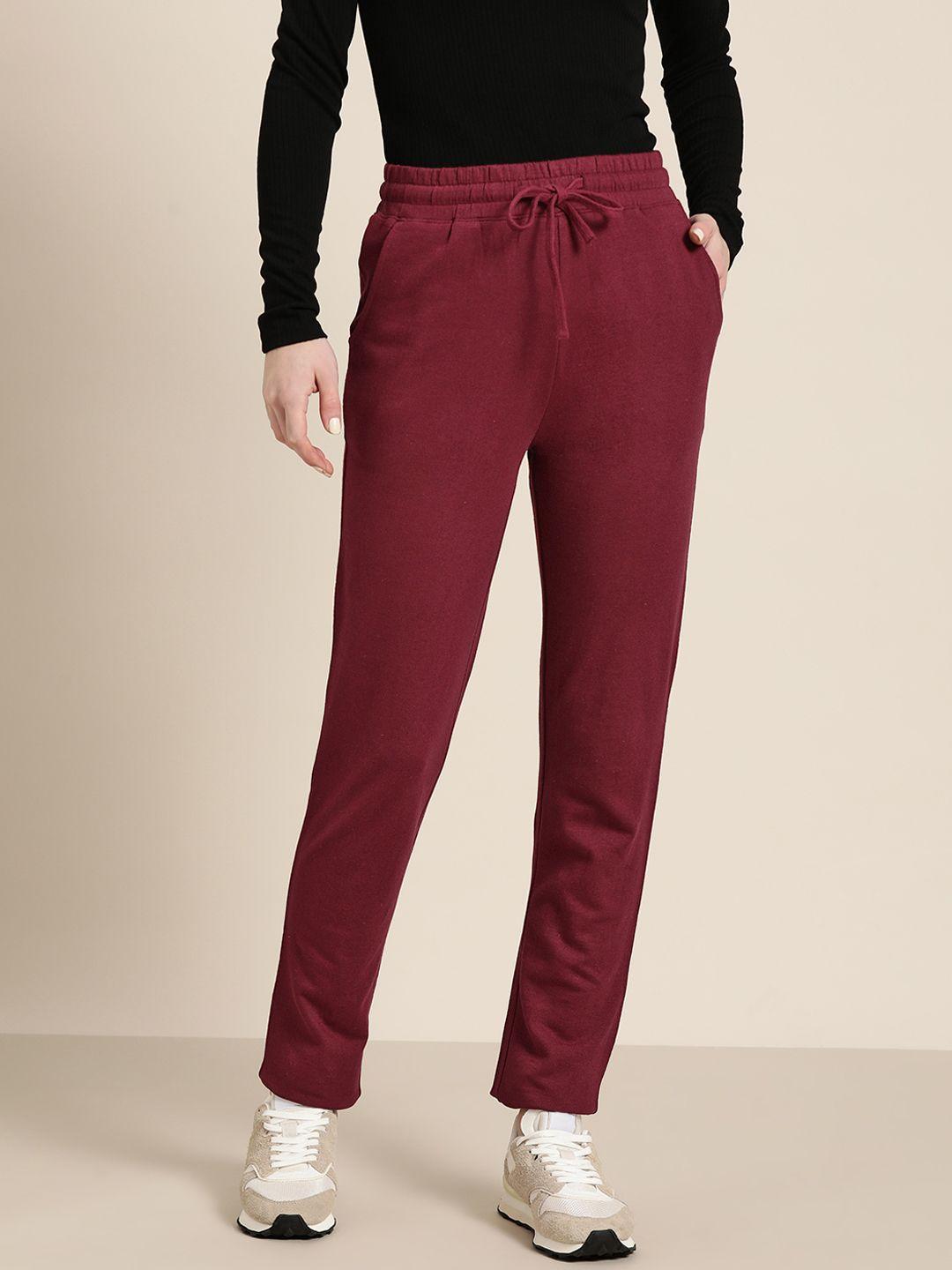 her by invictus women solid track pants