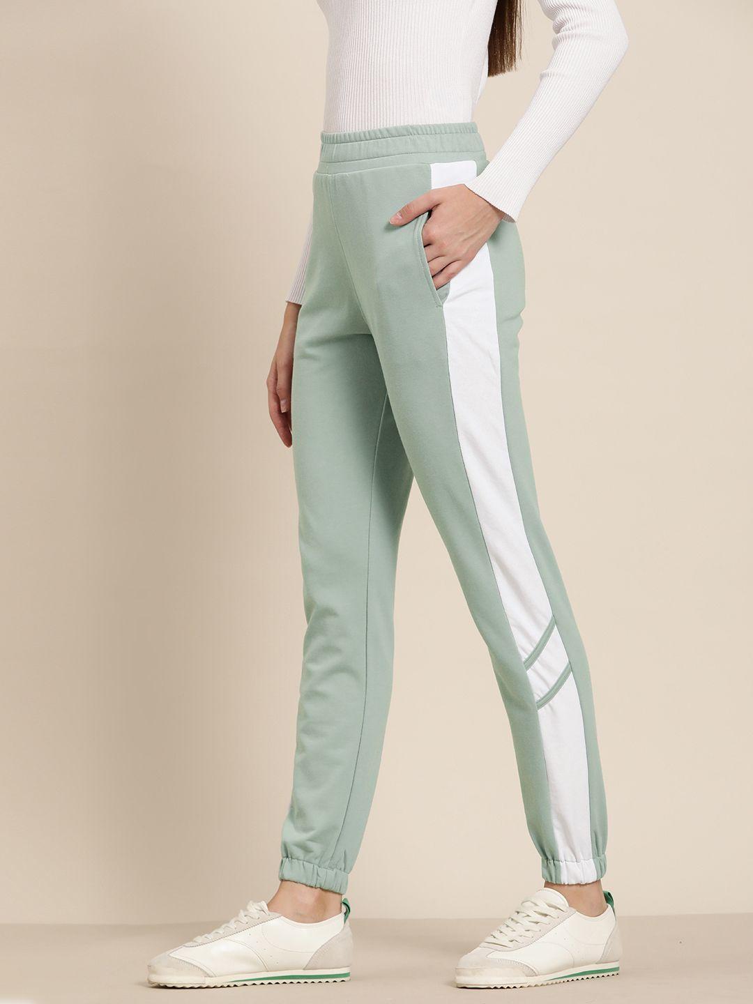 her by invictus side striped regular fit joggers