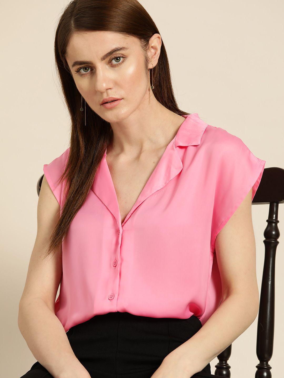 her by invictus valentine special semiformal satin finish shirt