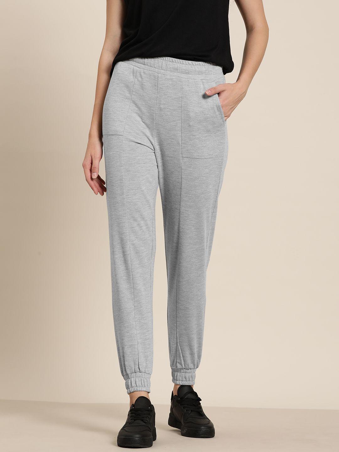 her by invictus women solid joggers
