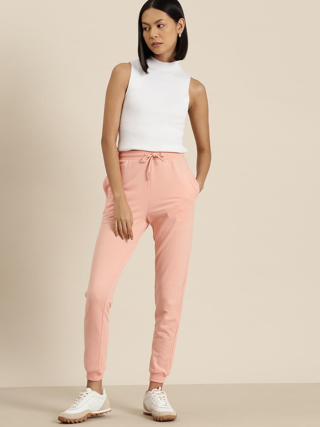 her by invictus women solid joggers