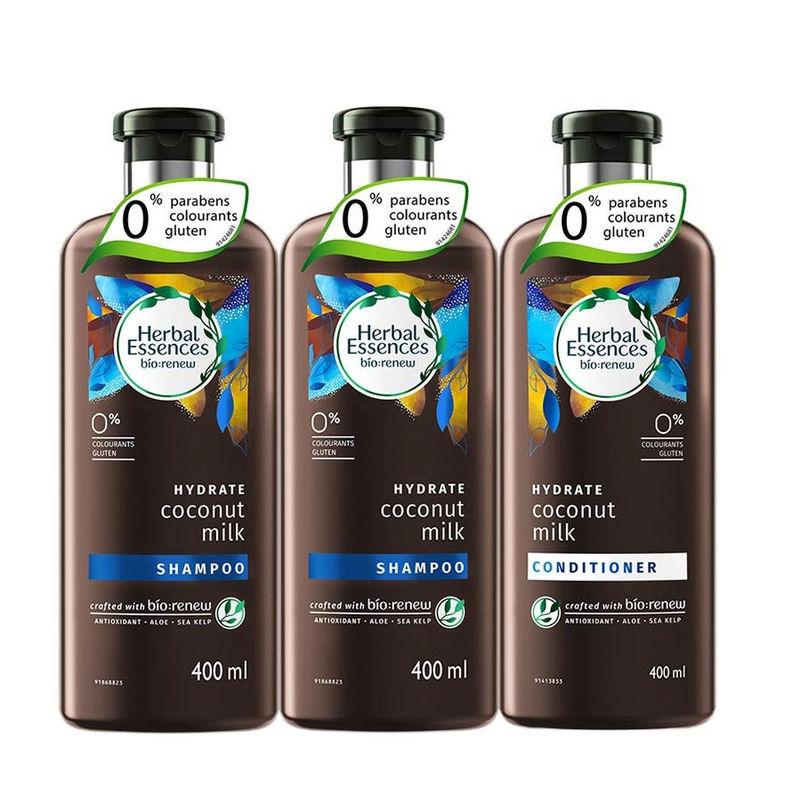 herbal essences coconut 2 shampoo + conditioner