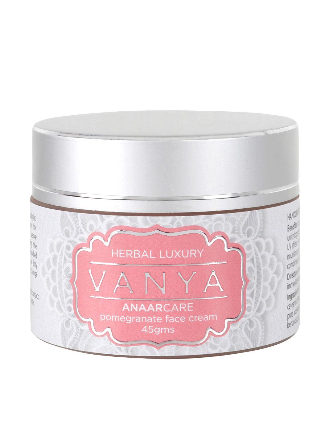 herbal luxury vanya anaar care pomegranate face cream 45 g