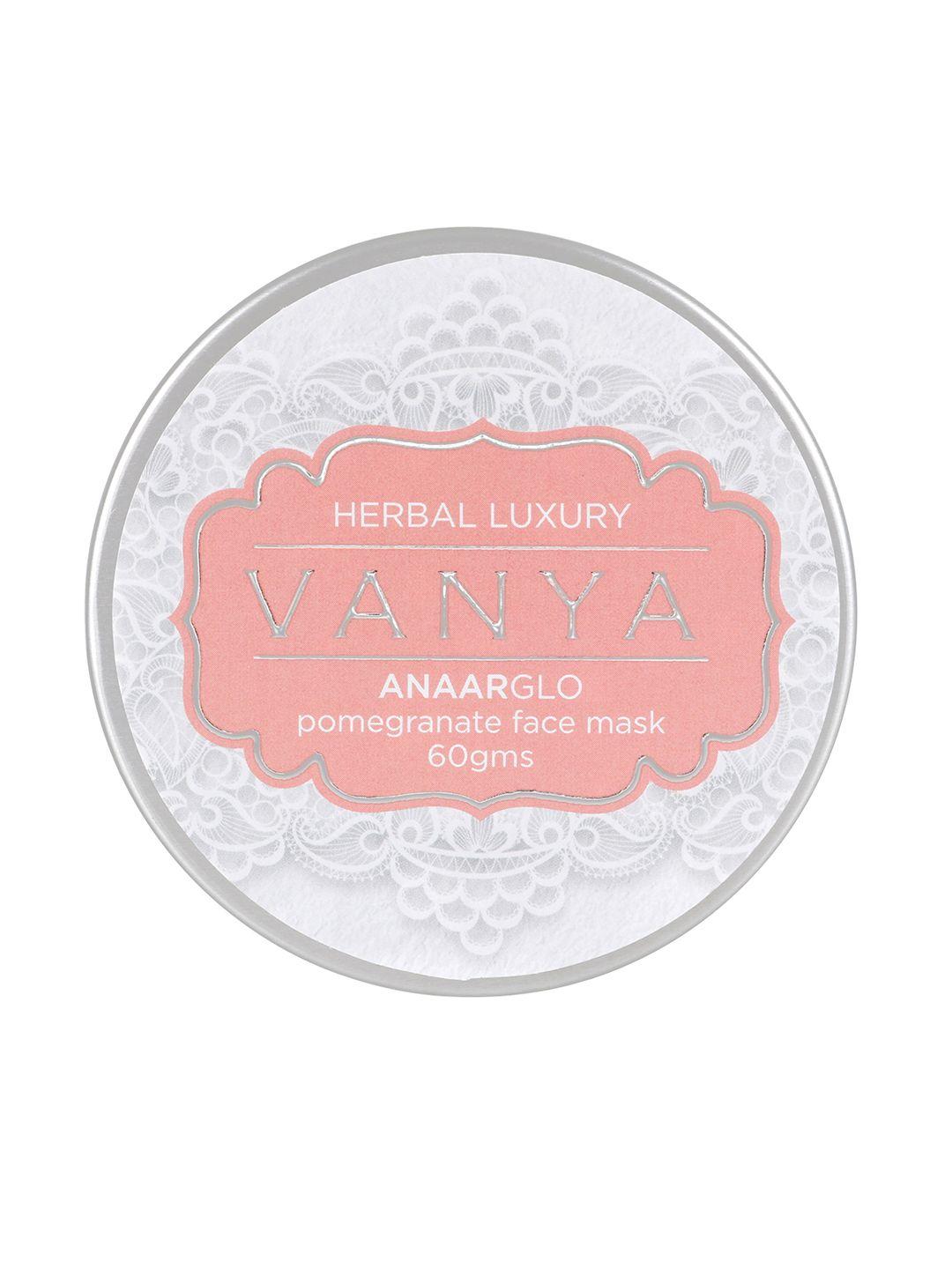 herbal luxury vanya anaar glow pomegranate face mask - 60 g