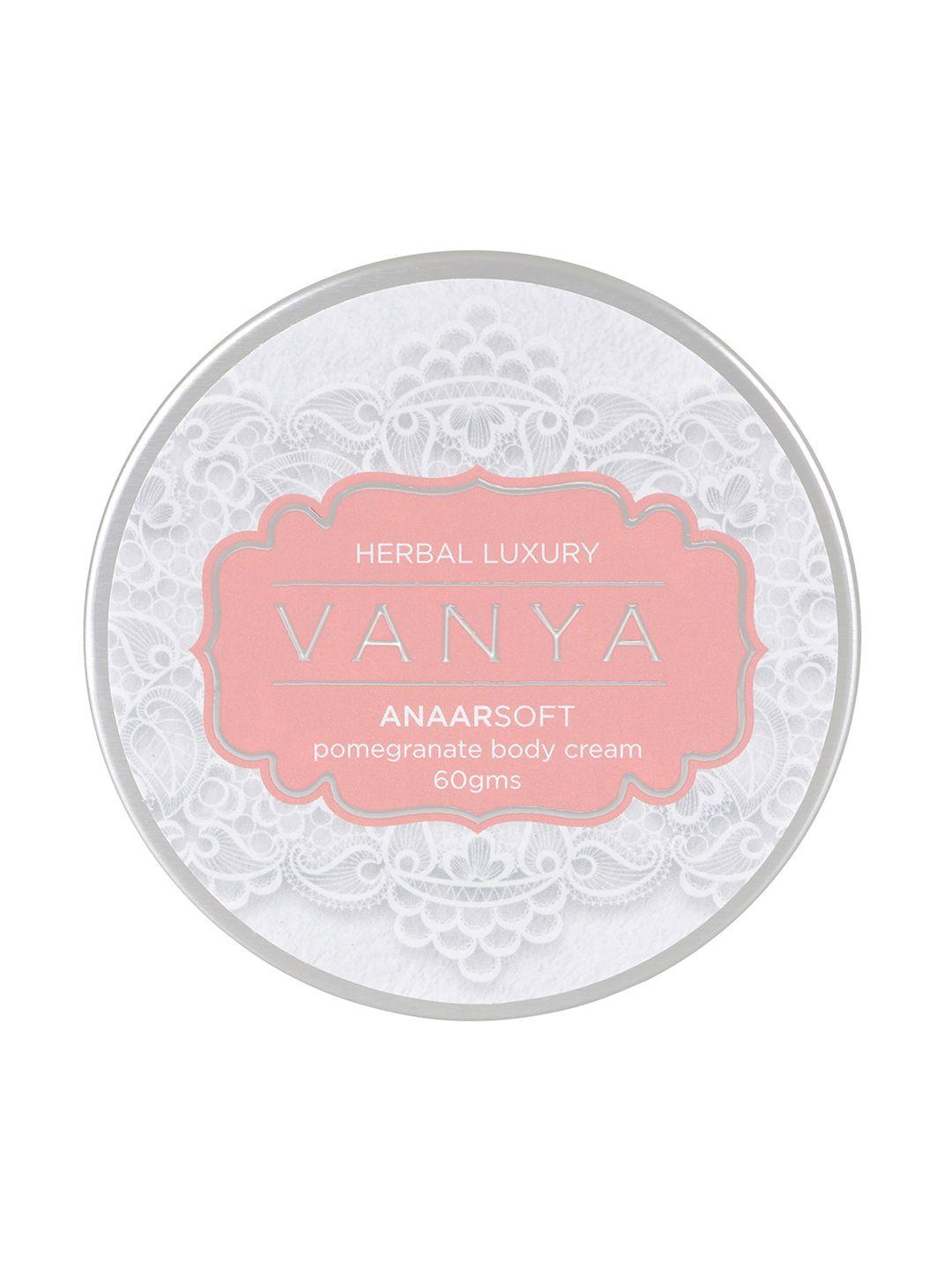 herbal luxury vanya anaar soft pomegranate body cream 60 g