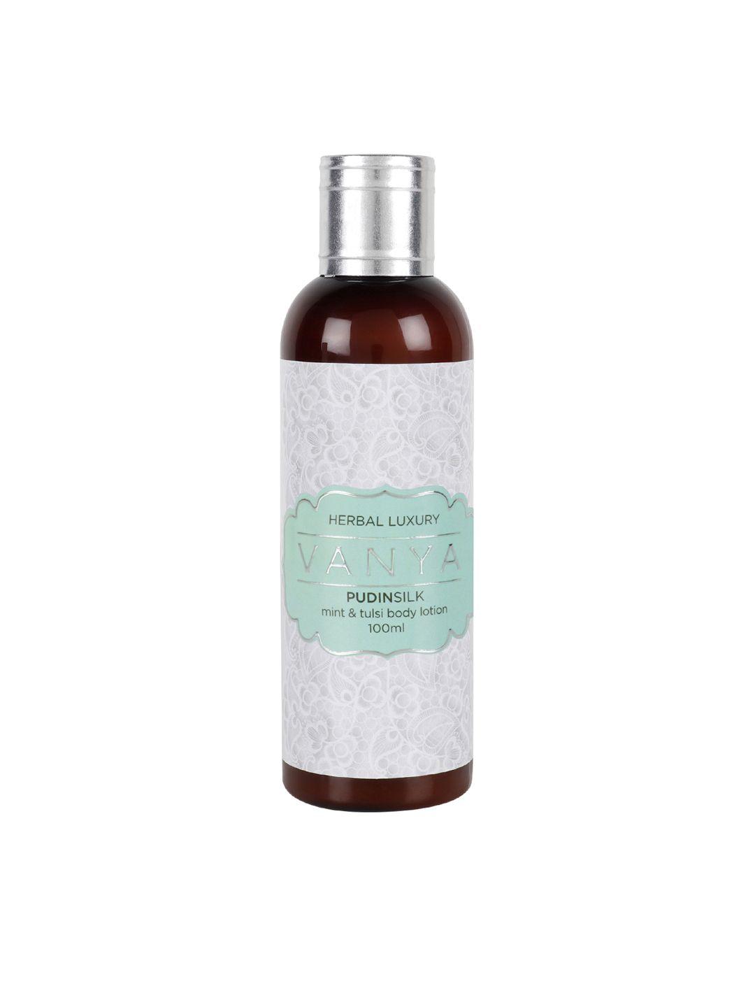 herbal luxury vanya mint & tulsi  body lotion - 100ml