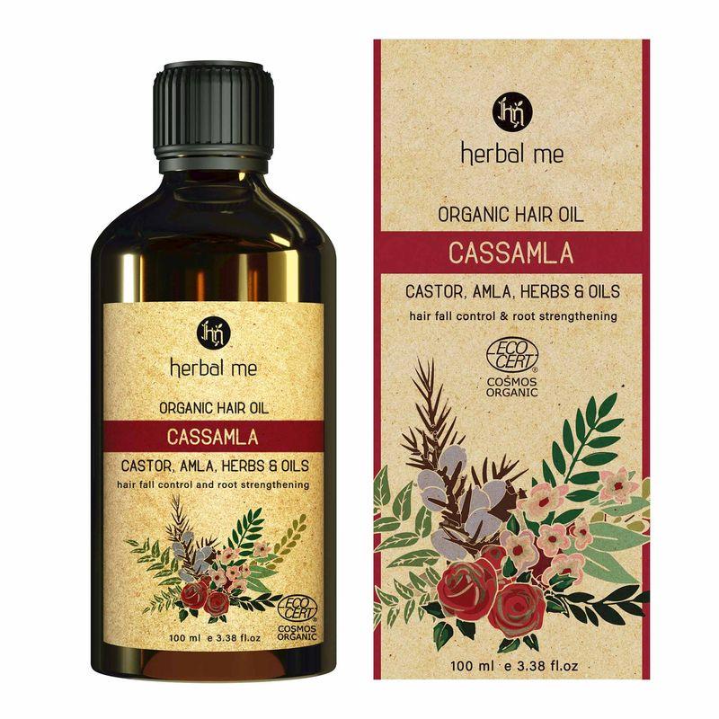 herbal me cassamla hairfall control hair oil