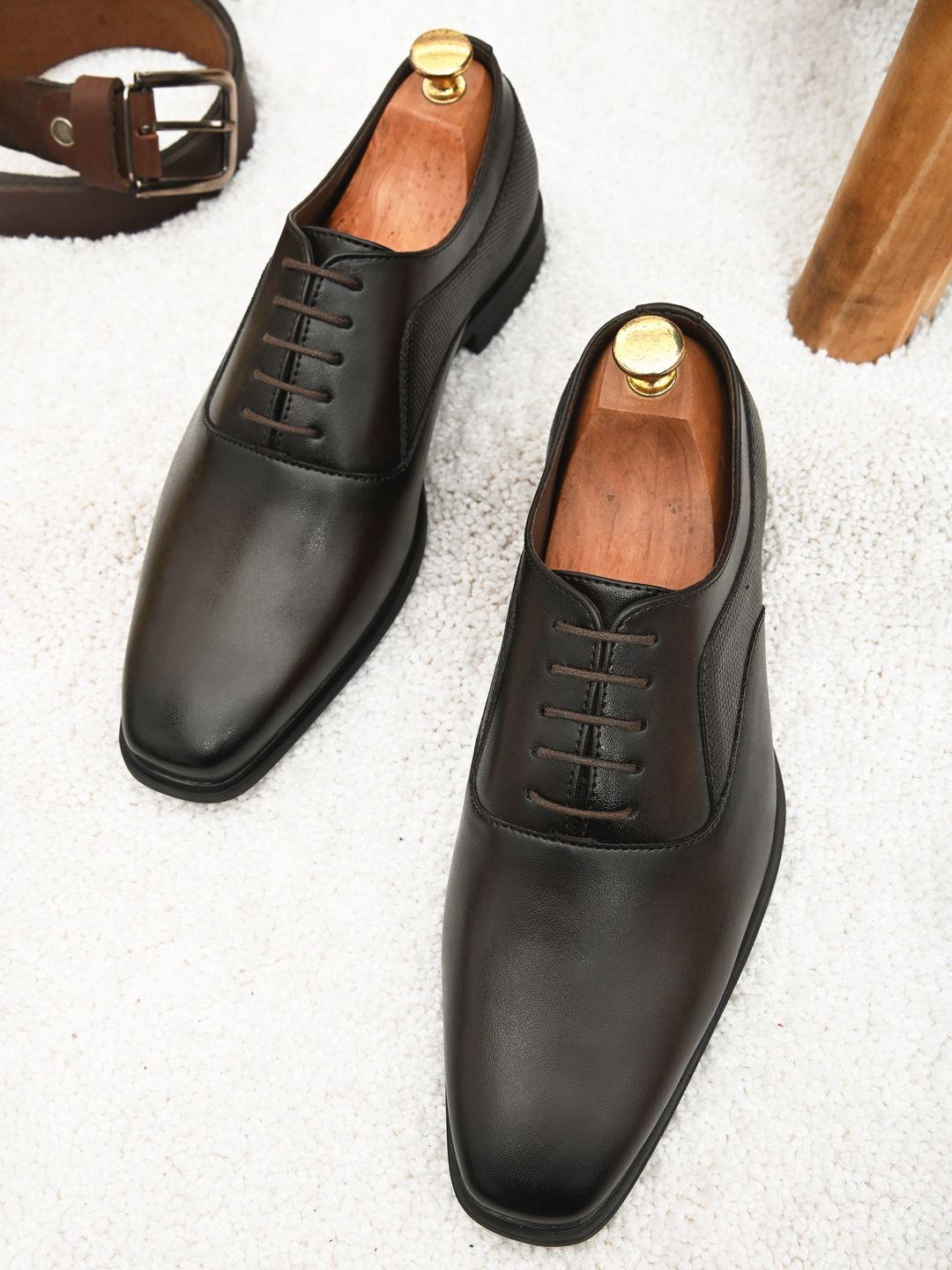 here&now men formal derby shoes