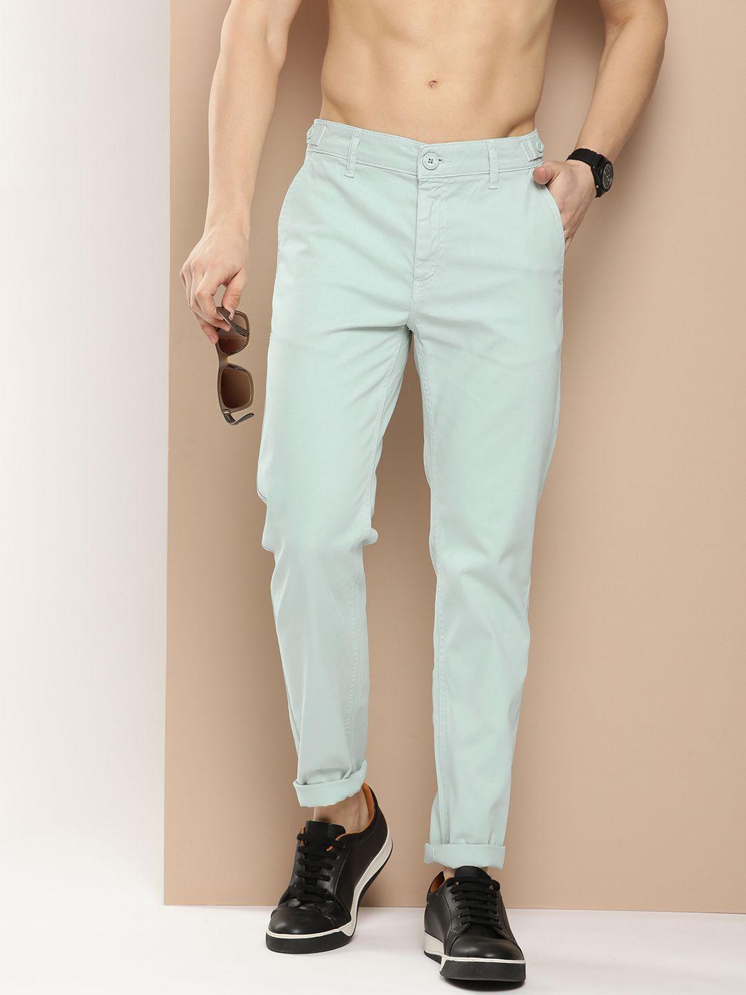 here&now men tapered fit chinos