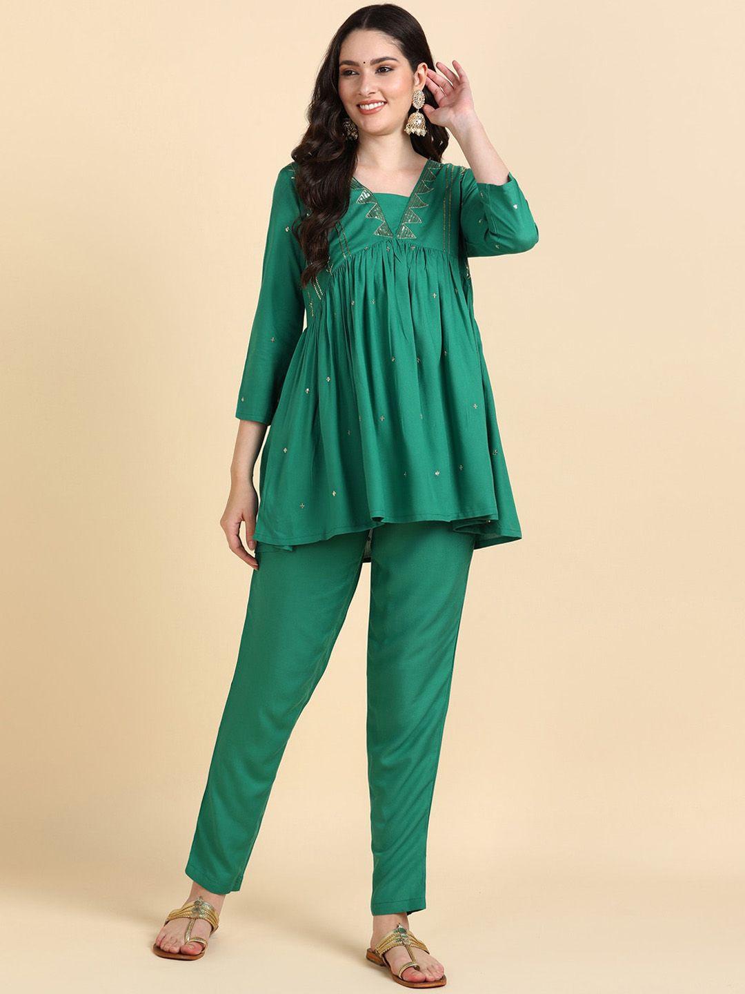 here&now self design top & trousers co-ords