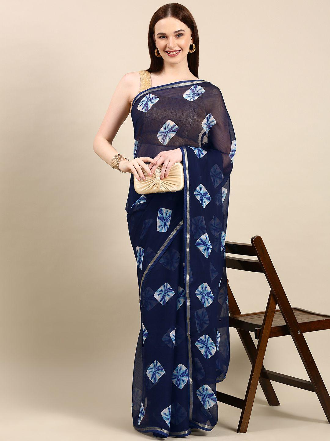 here&now bandhani saree