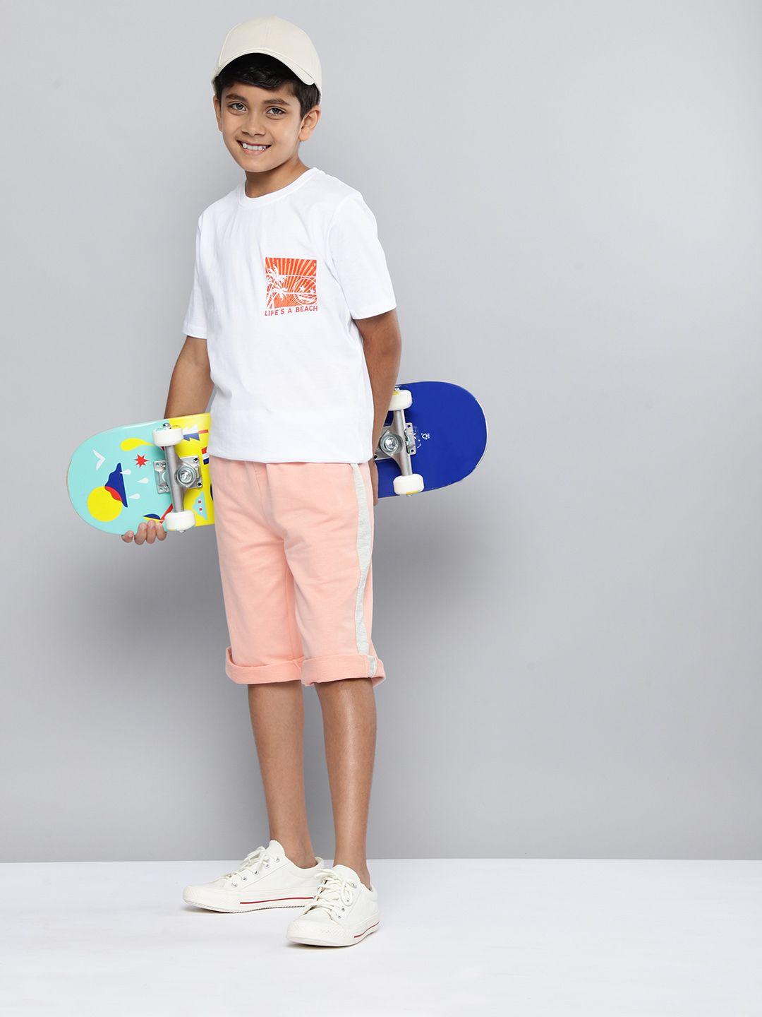 here&now boys pure cotton shorts
