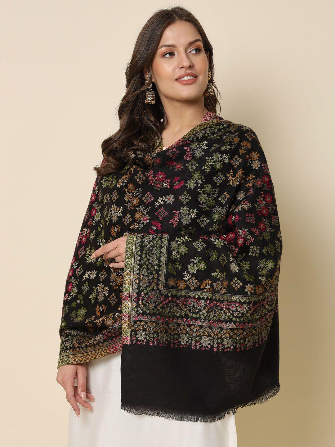 here&now kaani woven design shawl