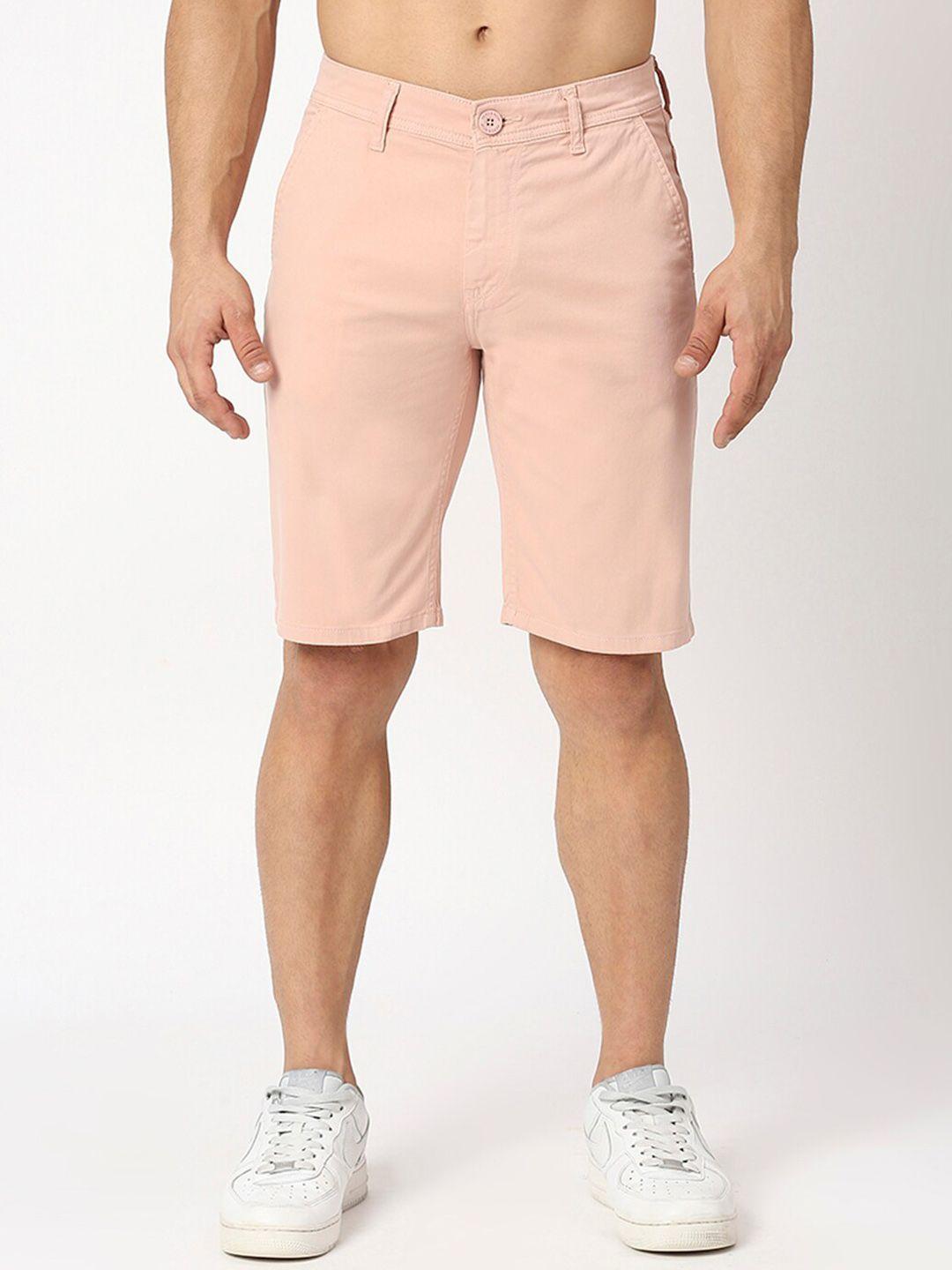 here&now men slim fit chino shorts