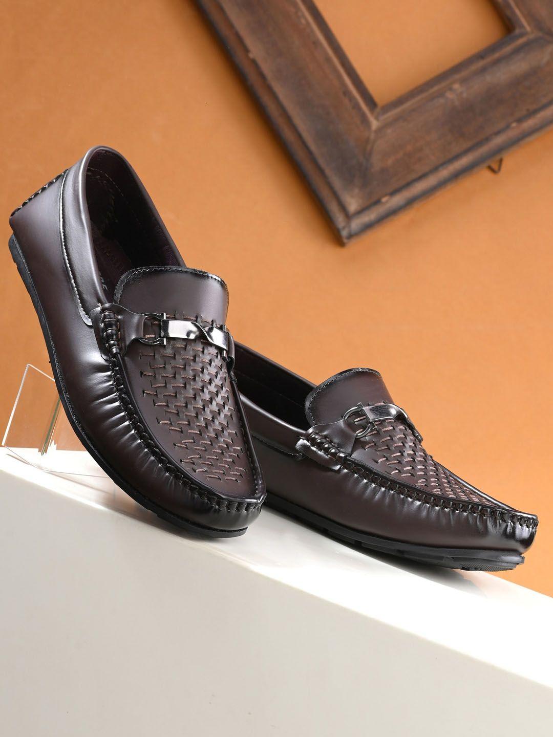 here&now men textured loafers