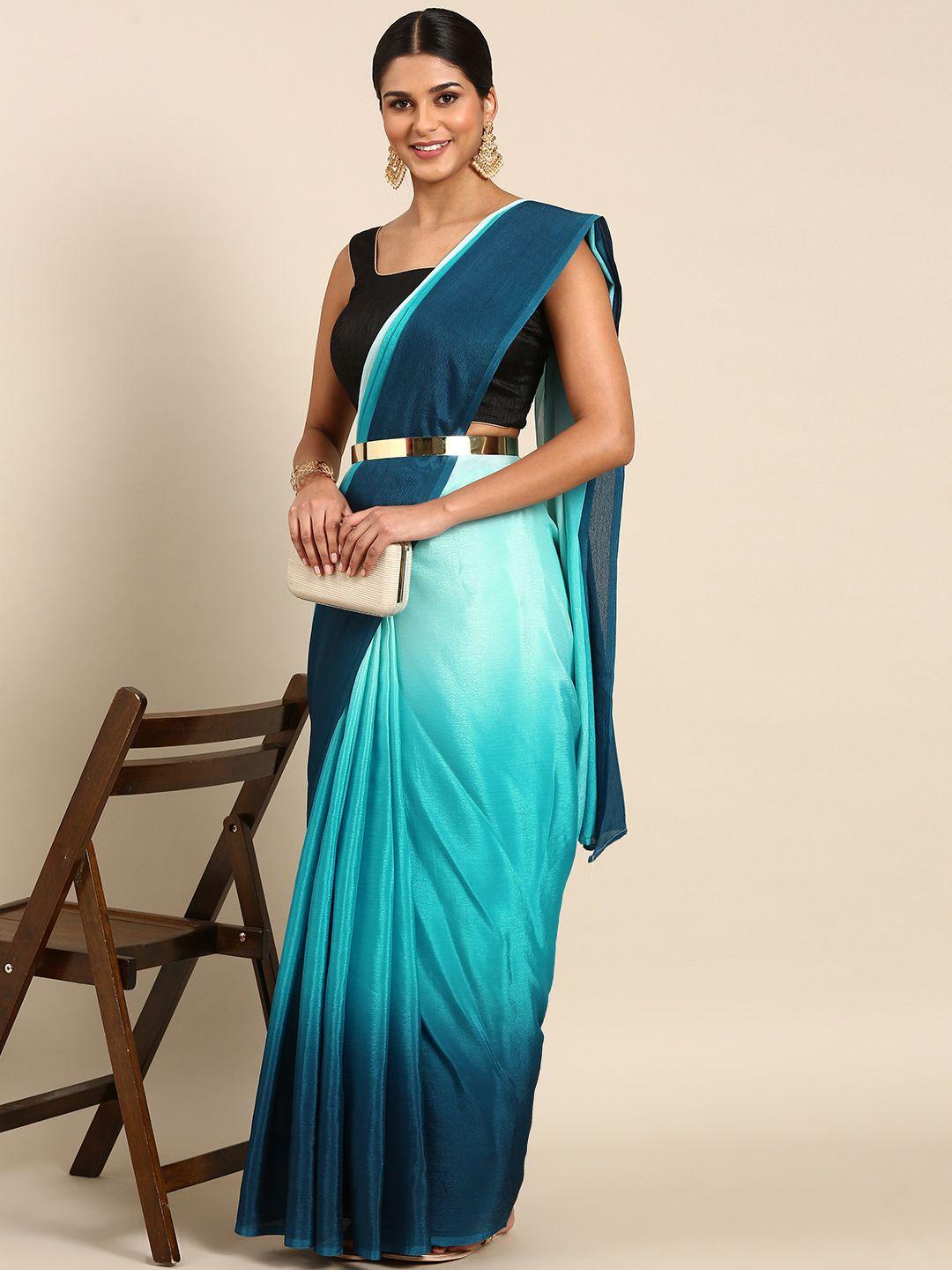 here&now ombre ready to wear saree