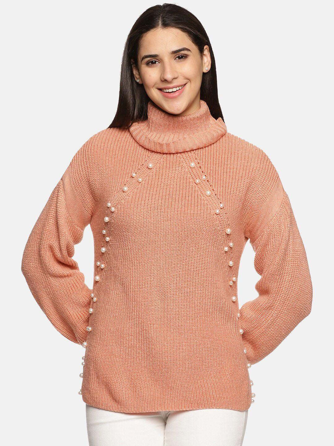 here&now pure cotton embellished top