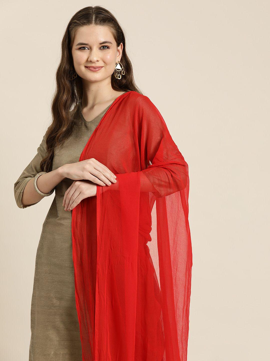 here&now solid dupatta
