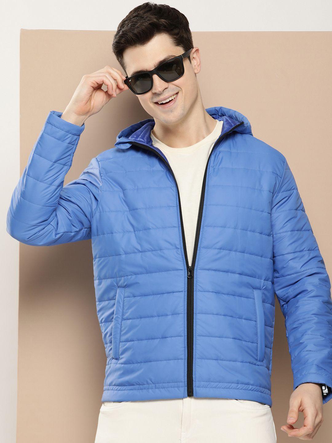 here&now solid hooded puffer jacket