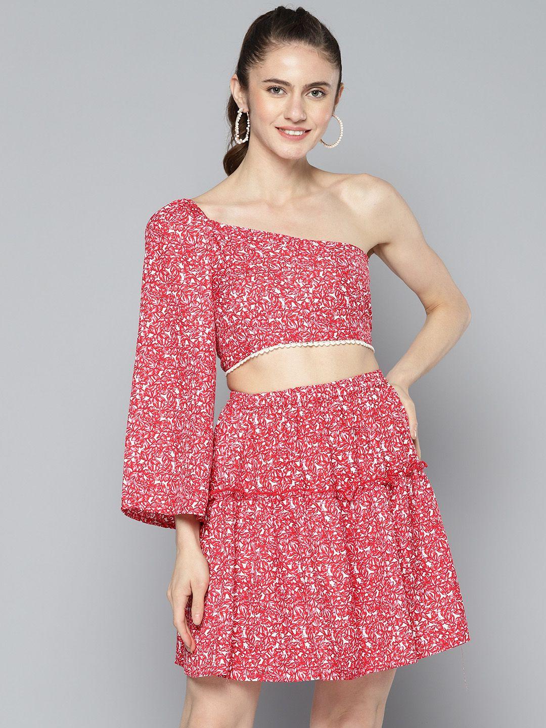 here&now woman printed co-ord set