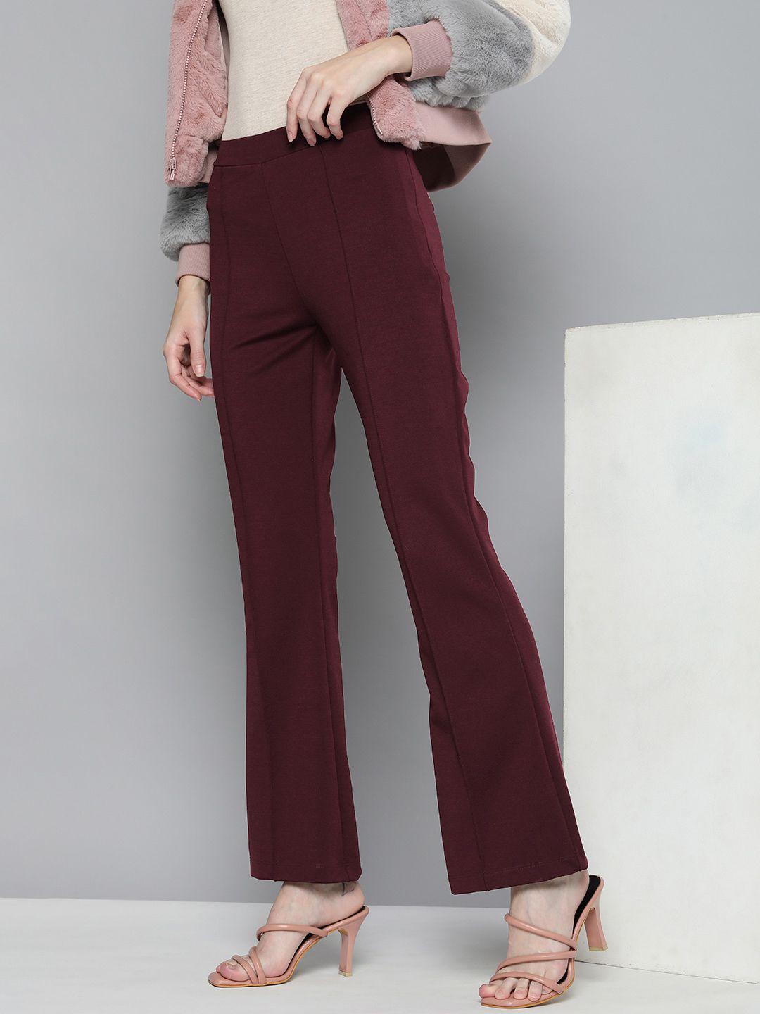 here&now women bootcut trousers