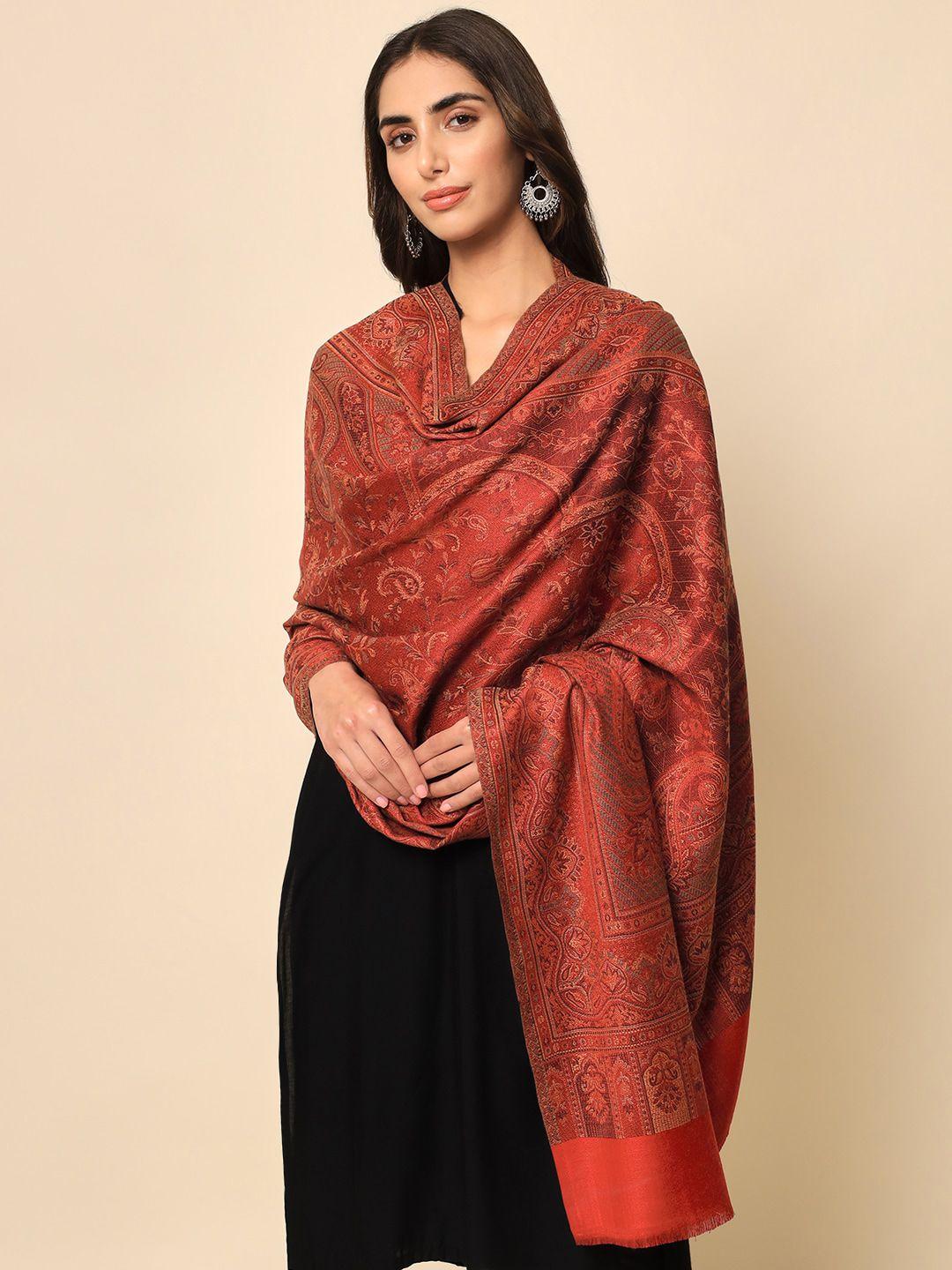 here&now women mwoven design jamawar shawl