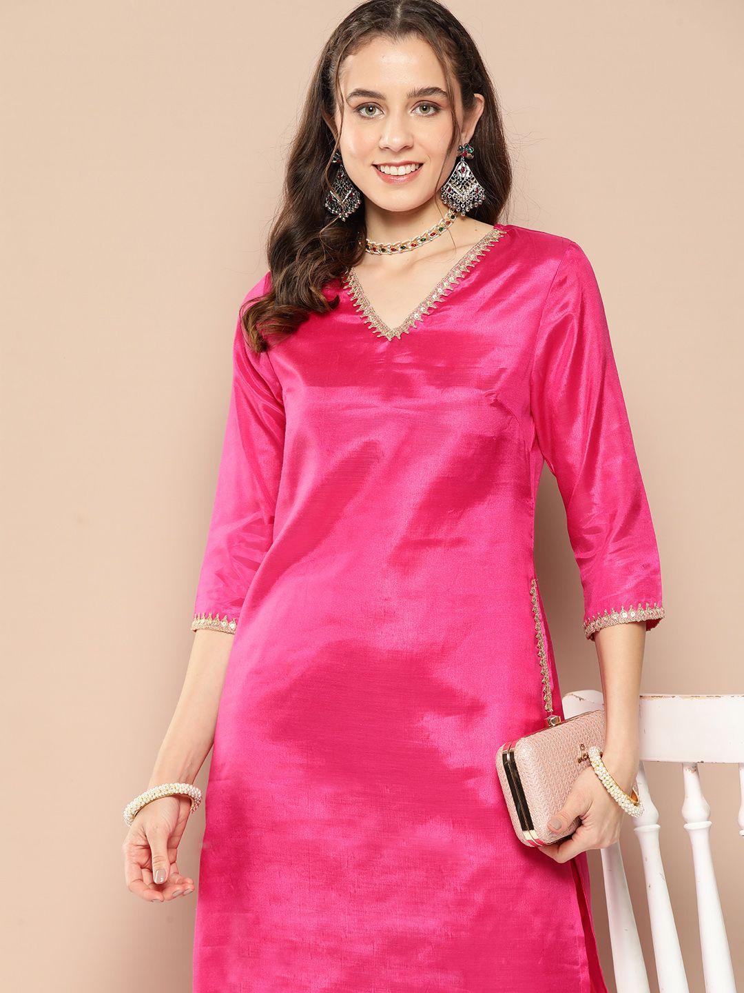 here&now women sheen gotta patti kurta