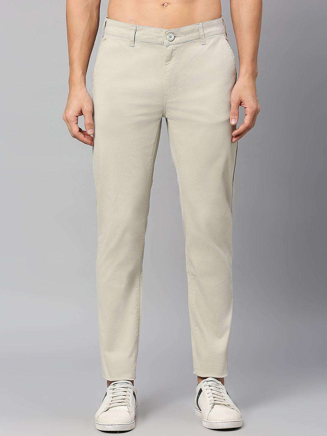 here&now women slim fit trousers