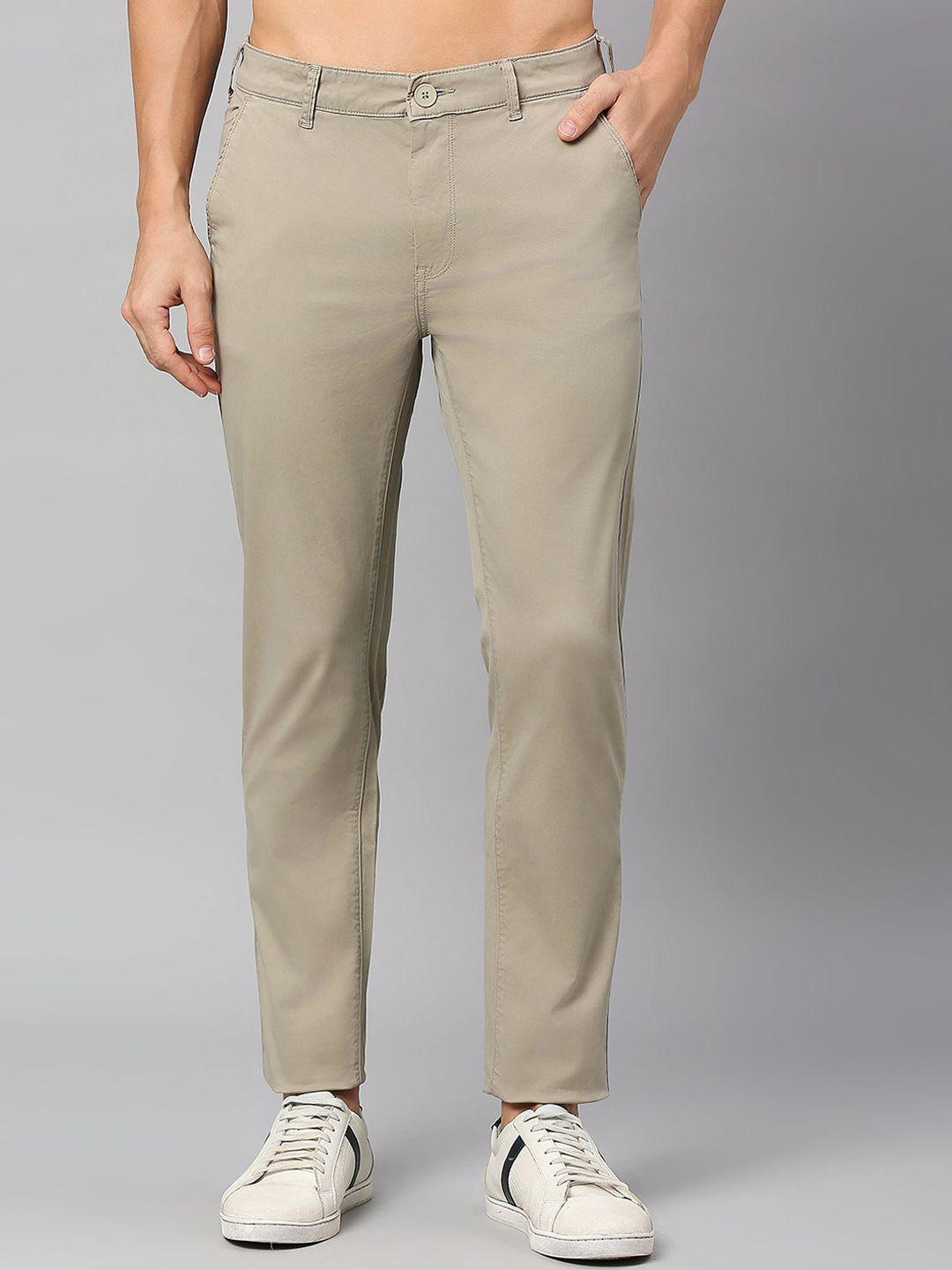 here&now women slim fit trousers