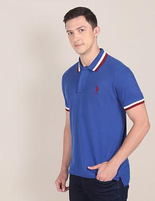 heritage tipped polo shirt