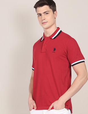 heritage tipped polo shirt