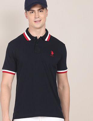 heritage tipped polo shirt