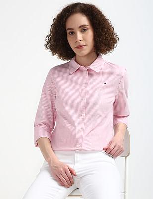 heritage vertical striped shirt