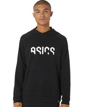 hex graphic french terry po hoodie