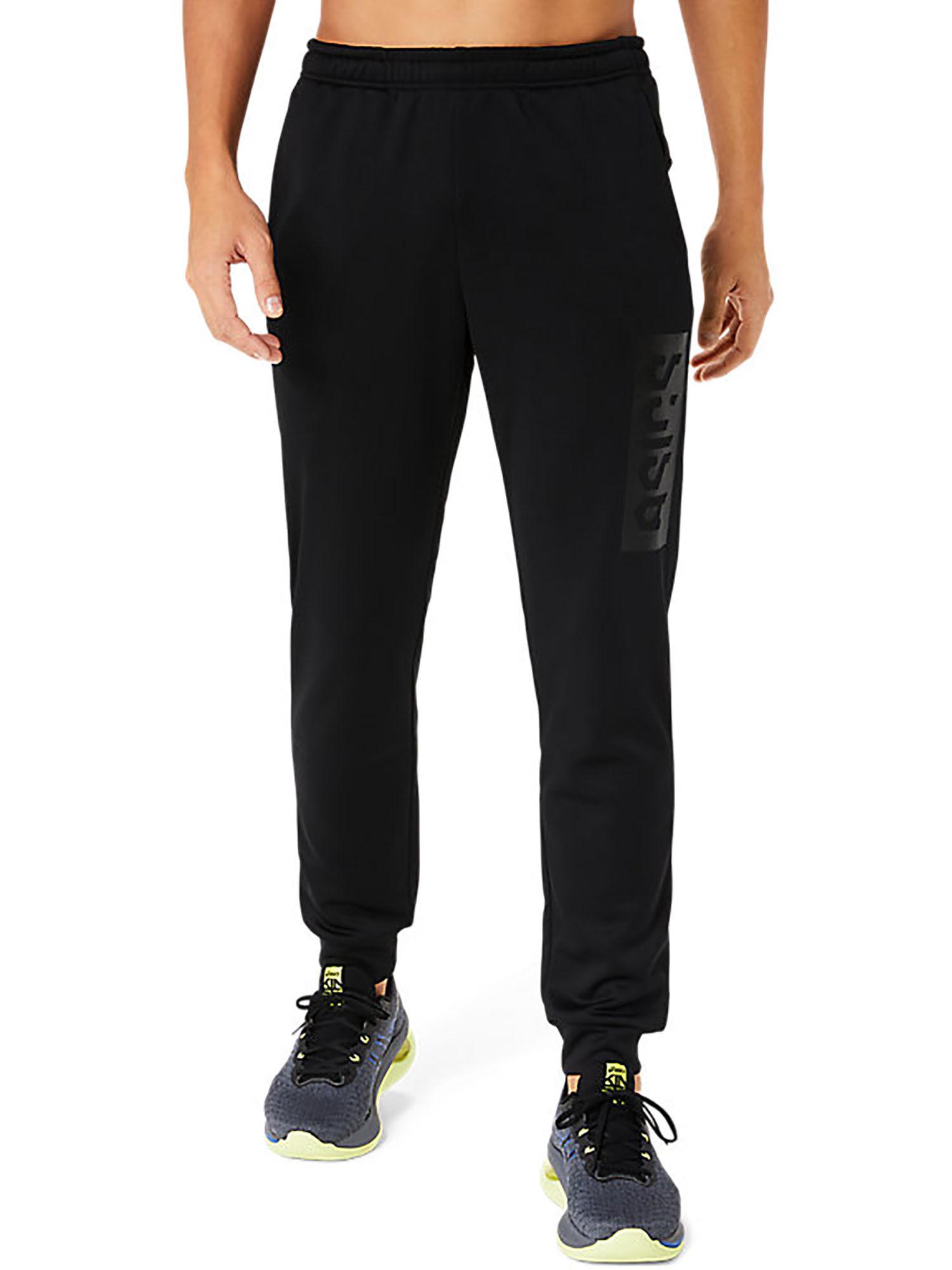 hex graphic light fleece black mens sweatpants