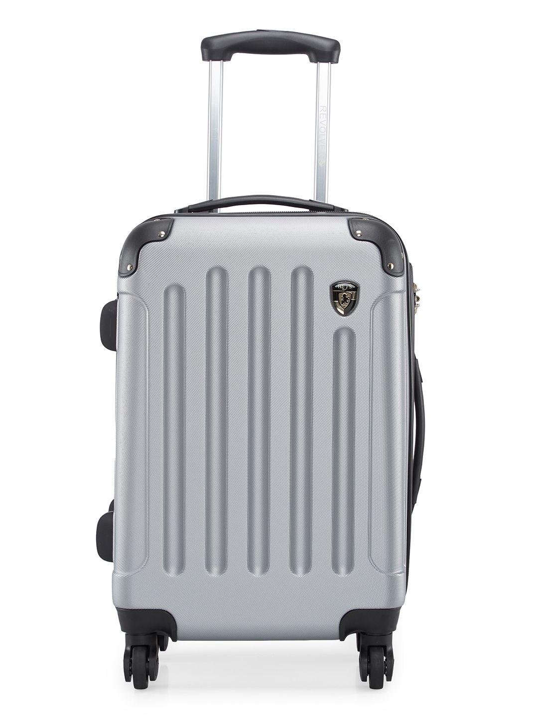 heys revolver textured hard-sided cabin trolley suitcase