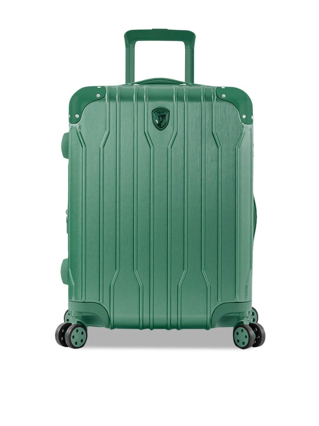 heys xtrak polycarbonate material hard 21" cabin trolley suitcase