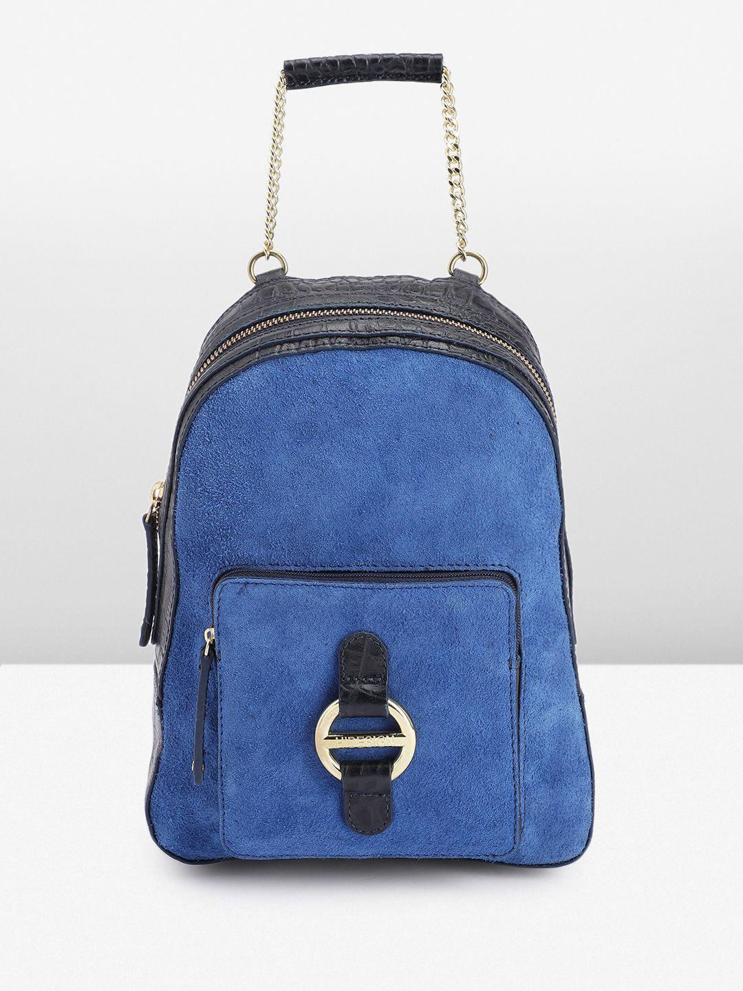 hidesign nora 01 colourblocked leather backpack