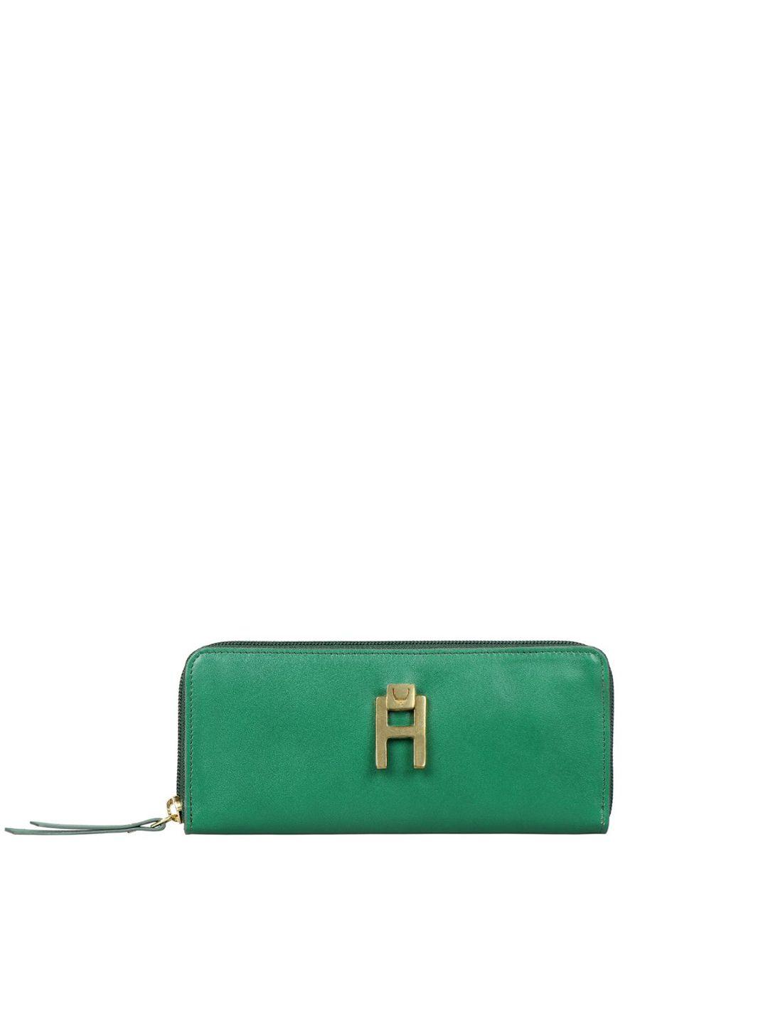 hidesign women green purse