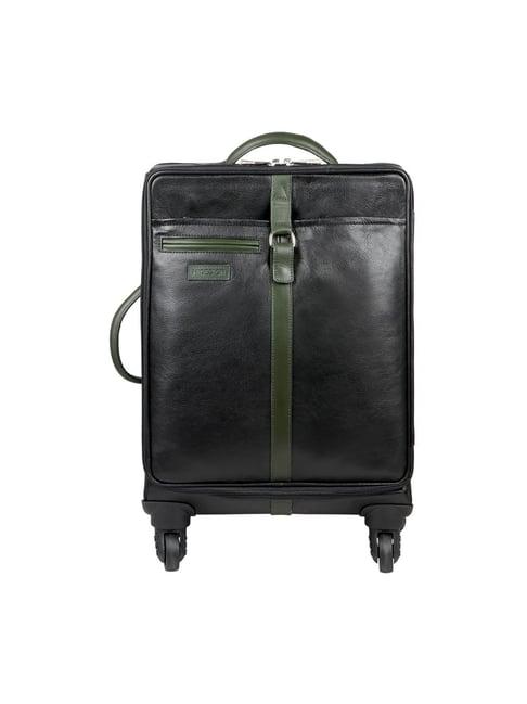 hidesign 4 wheels medium soft cabin trolley - 35 cm