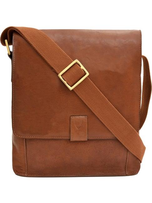 hidesign aiden 02 tan leather cross body