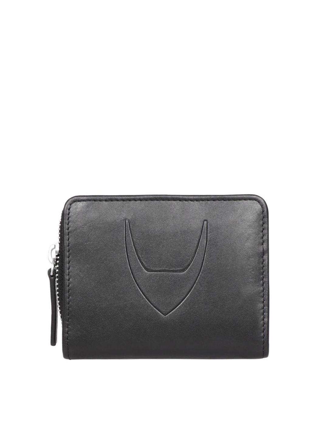 hidesign black foldover clutch