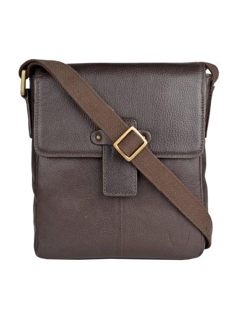 hidesign bowfell 01 brown leather cross body