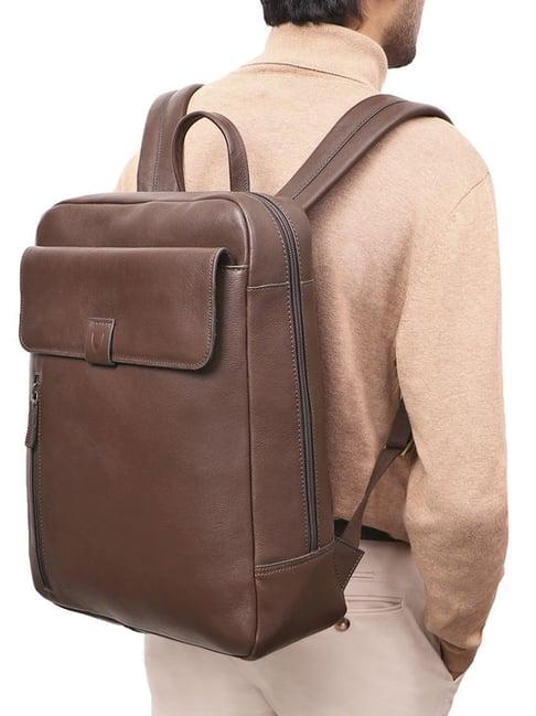 hidesign brick lane 03 brown medium backpacks