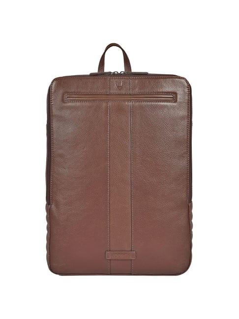 hidesign carnaby 04 dark brown medium backpacks