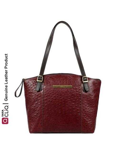 hidesign ee maple 03 brown textured medium shoulder handbag