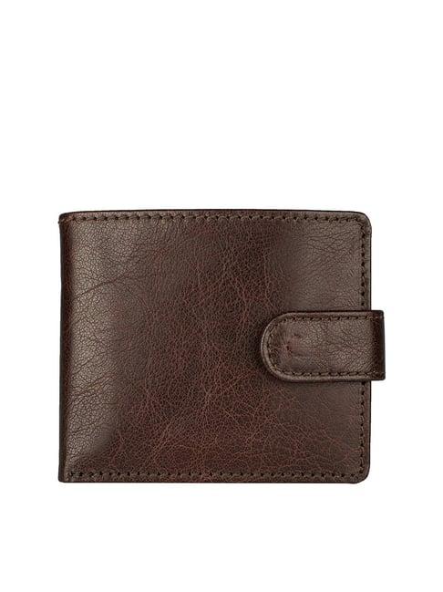 hidesign juniper mw1 (rfid) dark brown leather wallet